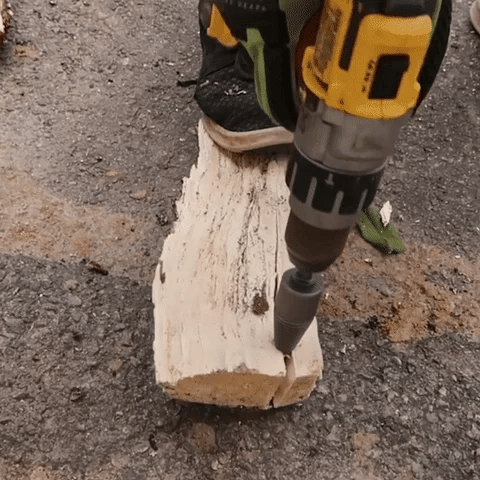 Firewood Splitting Drill Bit